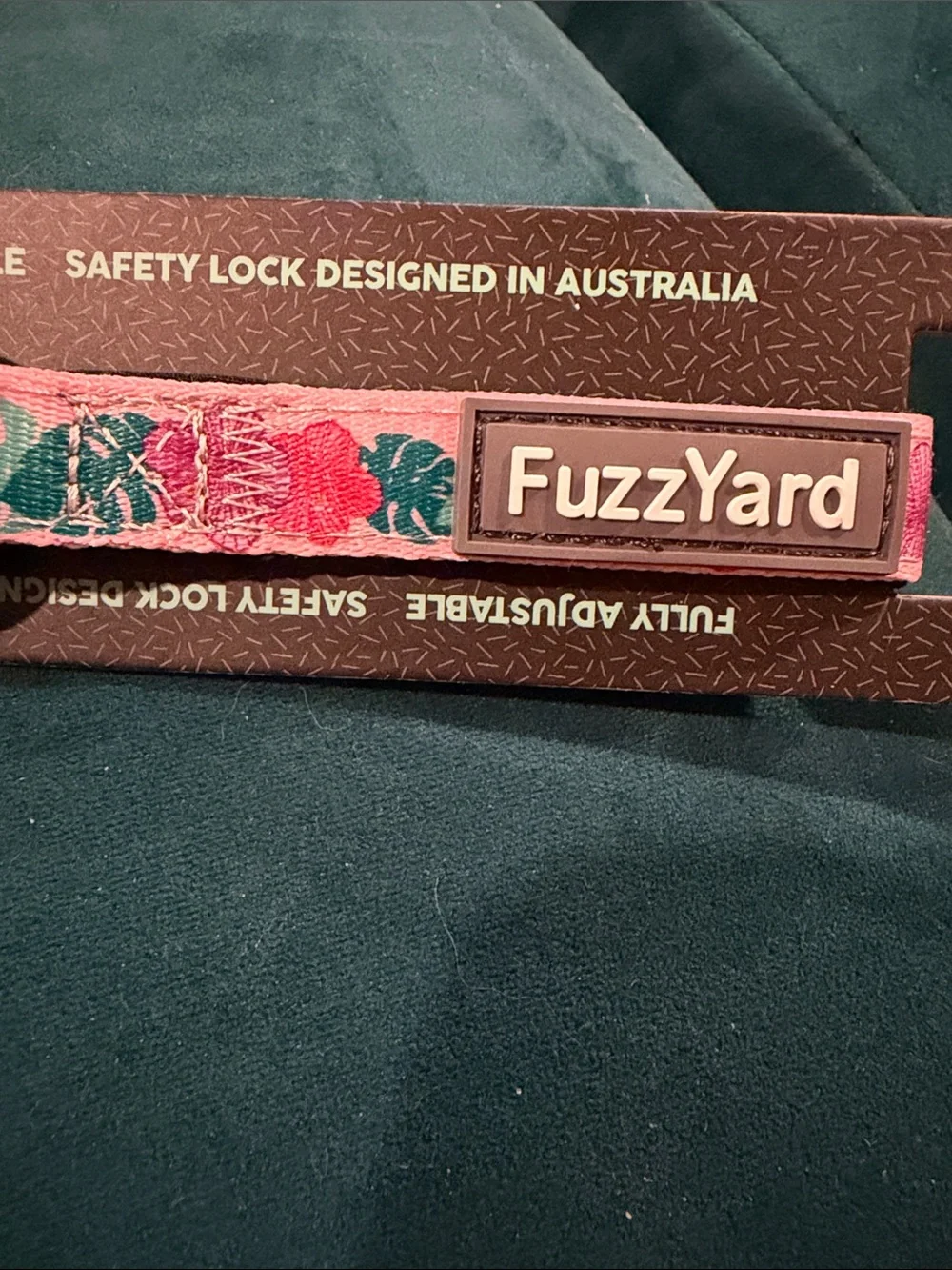 Fuzzyard pink floral